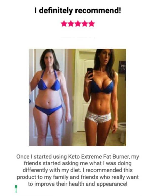 Keto Extreme Fat Burner Positive Review
